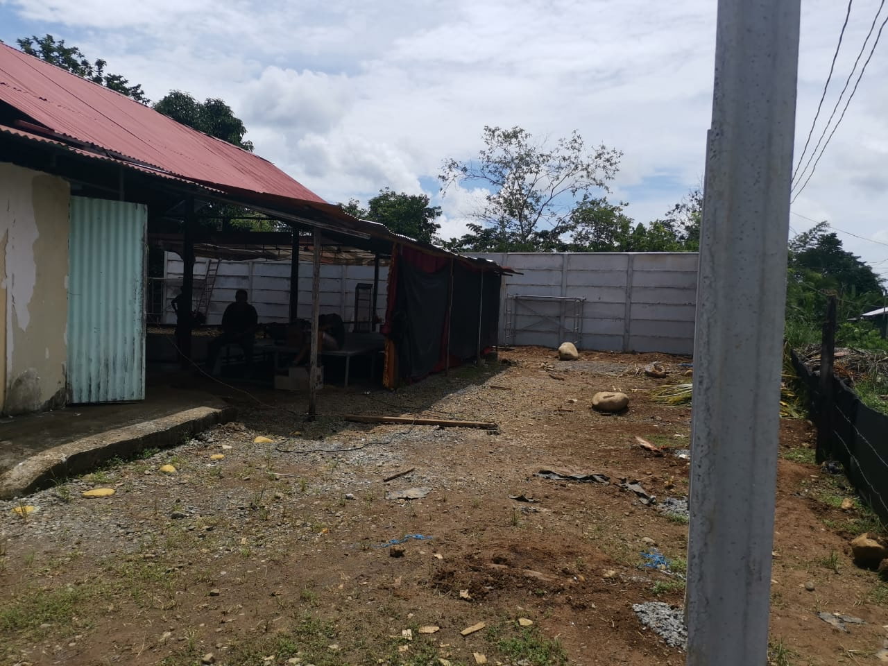 Terreno preparado para nueva edificación