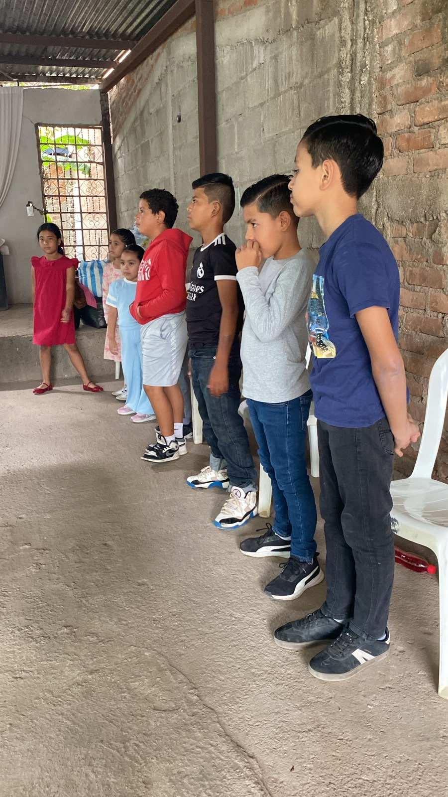 Niños en congregación